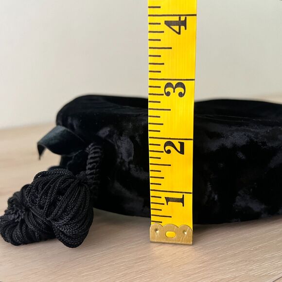 Vintage 50s Black Velvet Open-lattice Pom Pom Pillbox Hat, Vivian San Francisco main image 9